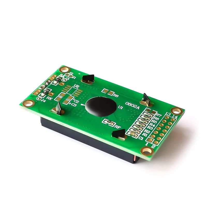 0802A символьный ЖК-дисплей 8*2 желтый зеленый модуль ЖК-экрана для Arduino | Электронные