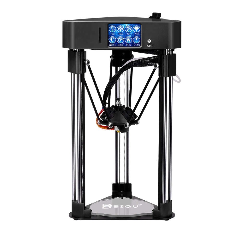 BIQU 3D принтер BIQU маг Высокая точность мини коссель Настольный impressora полная сборка с выключением питания
