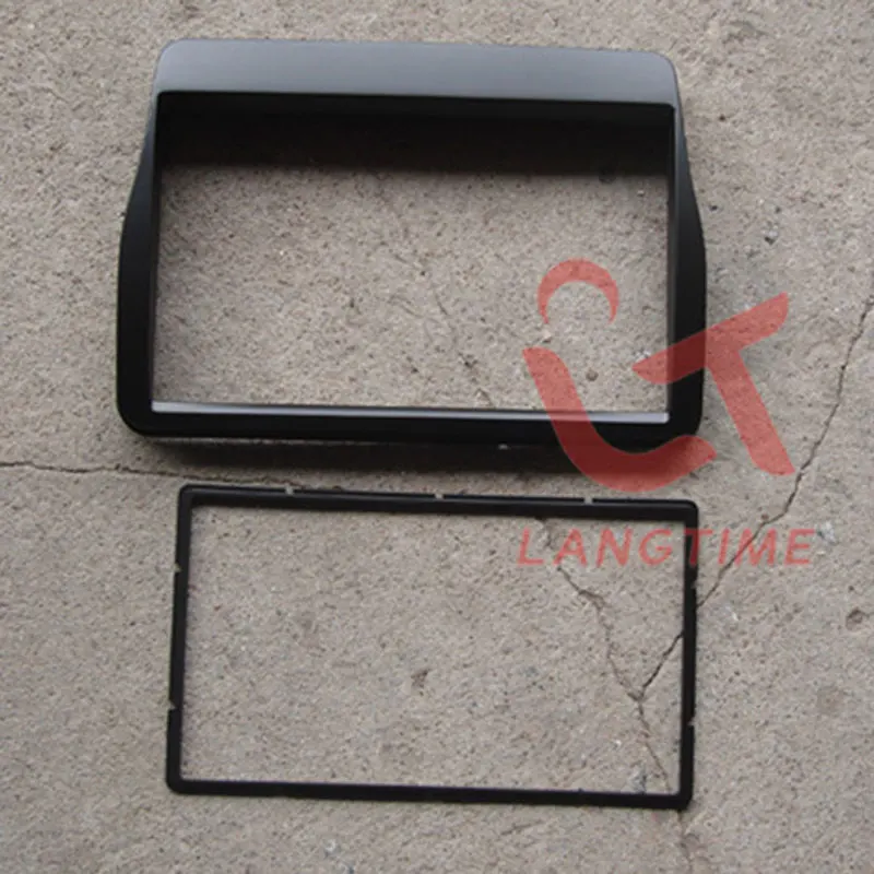 Автозапчасти DVD рамка панель Dash Kit Fascia Радио Рамка аудио для 2009 + CHERY QQ ME 2DIN|dvd frame|radio