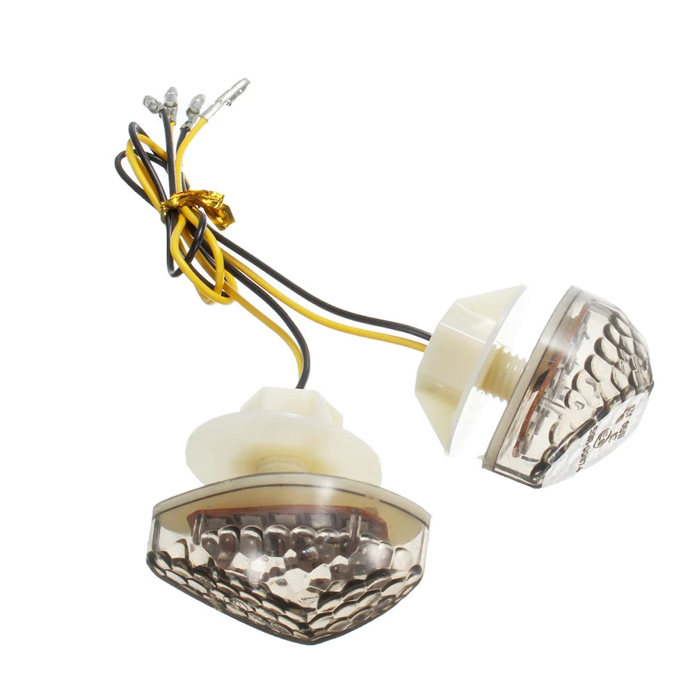 12V 15 СВЕТОДИОДНАЯ мигалка мотоцикла дыма СИД утапливаемое передний указатель