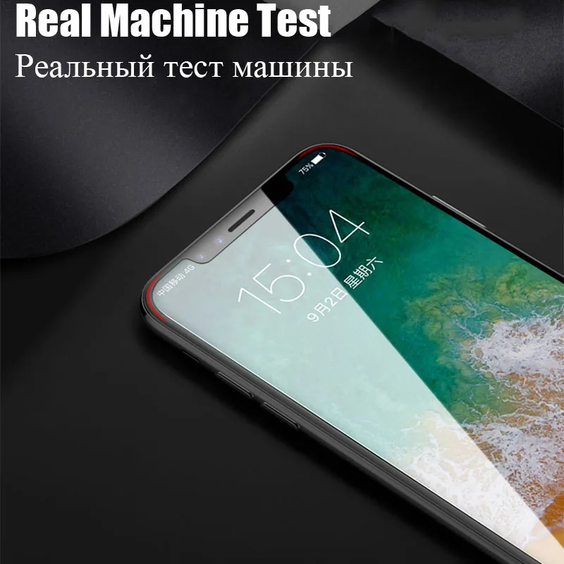 2018 для iPhone X Новинка закаленное стекло устойчивое к царапинам Защитная