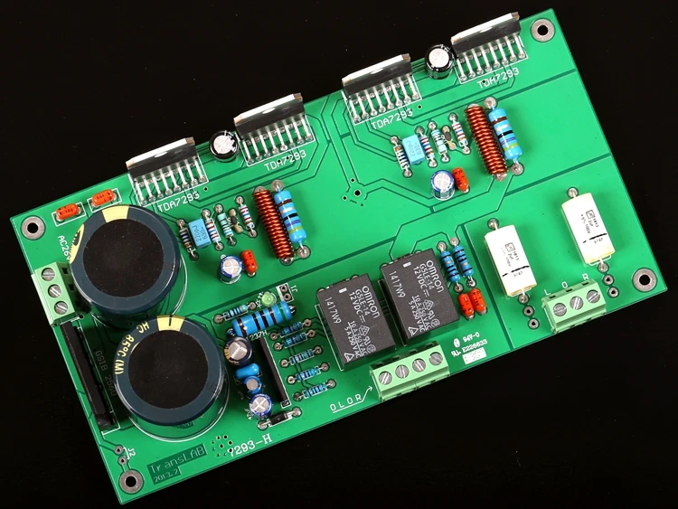 HS-BOX супер Управление TDA7293 двухканальный через сигнал пост-усилитель (85 Вт * 2) |