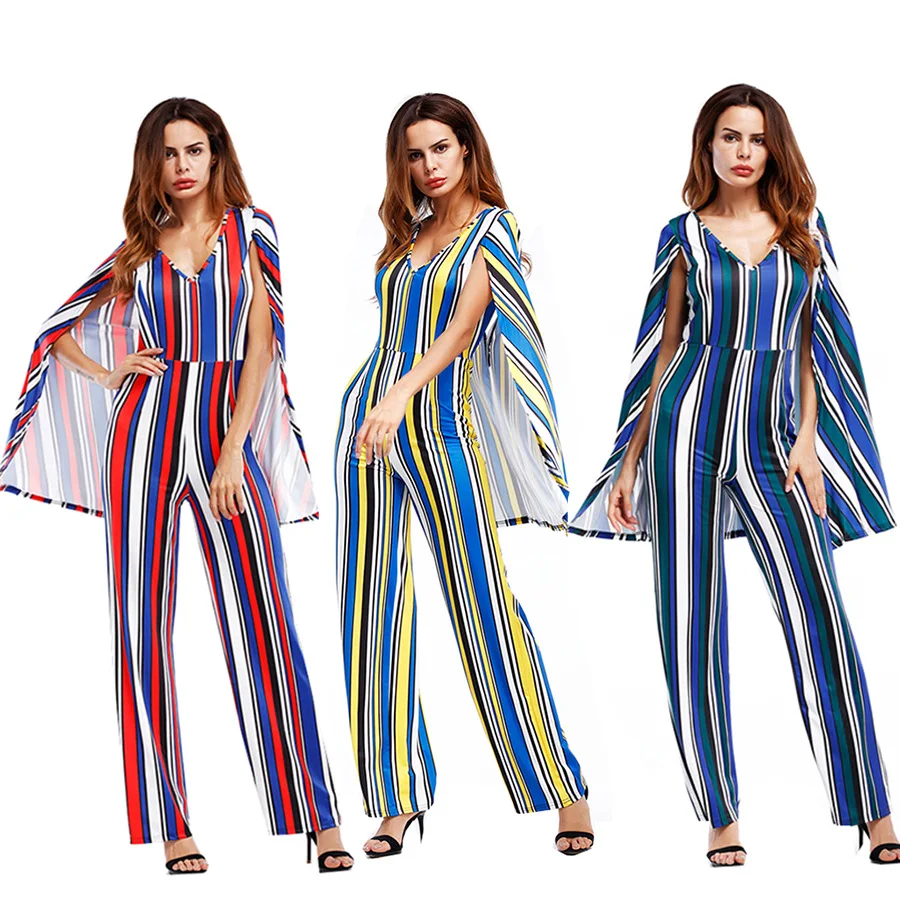 Лето 2017 г. новые модные модели Европейский Стиль комбинезоны с принтом из двух