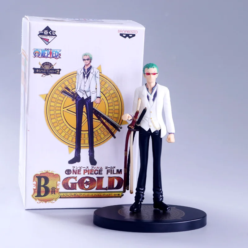 Аниме DXF One Piece Film Gold 9 Style персонажи с белой тканью Luffy фигурки коллекционные
