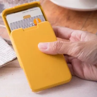 Men Women PC ID Credit Card Holder RFID Protector Anti-side Wallet Case | Дом и сад