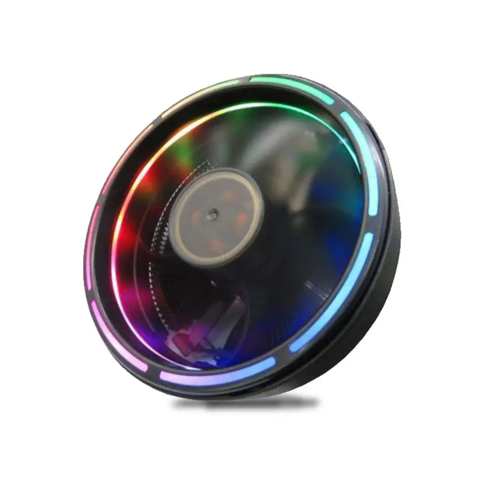 BEESCLOVER светодиодный бесшумный 3 Pin красочный RGB меняющий компьютер cpu вентилятор