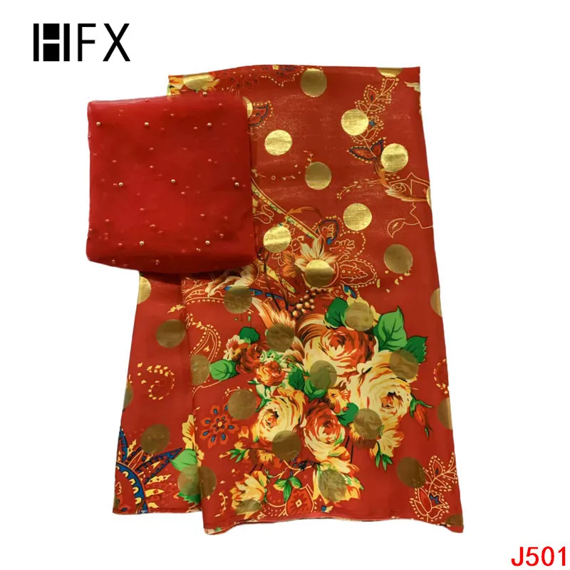 HFX Африканский Джордж Ткань Высокое качество индийский винно красный шелк