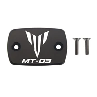 mtkracing motorcycle for yamaha mt 03 mt 03 front brake pump oil cup reservoir cap cover modified