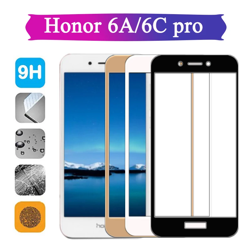 Защитное стекло для huawei honor 6A 6C pro Защитная пленка экрана huawai 6 a c tremp huavei honar a6
