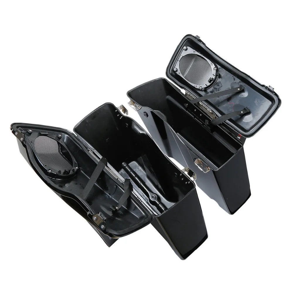 Седельная сумка для мотоцикла 5 &quotx 7&quot крышки динамиков Harley 1993-2013 Touring Road King Street