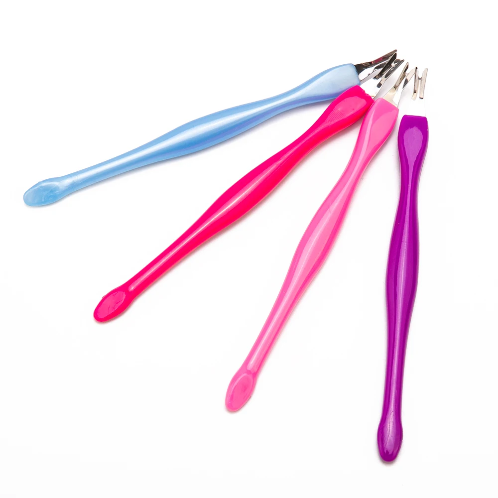 5pc Stainless Steel Cuticle Pusher Dead Skin Removal Fork Trimmer Peeling Knife Cuticle Remover Manicure Pedicure Tools