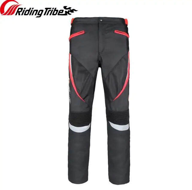 Red - Pants Для верховой езды на племя, мотоциклетная Женская куртка, брюки, костюм, летняя водонепроницаемая одежда для мотогонок, светоотражающая Защитная броня, JK-52 - Цвет: Red - Pants