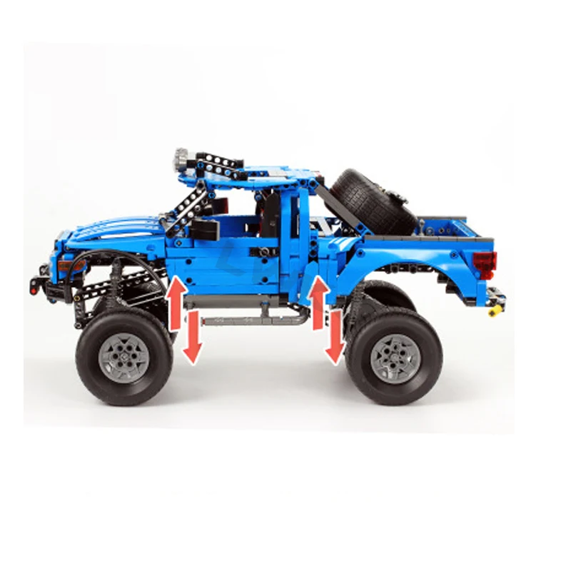 Техника подобрать F 150 SVT Raptor строительных блоков Кирпичи Классические модели