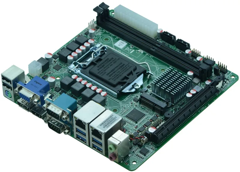 Mini itx H110 LGA1151 Core I3 6100 CPU mini ITX материнская плата с DDR4 4K DP порт промышленная