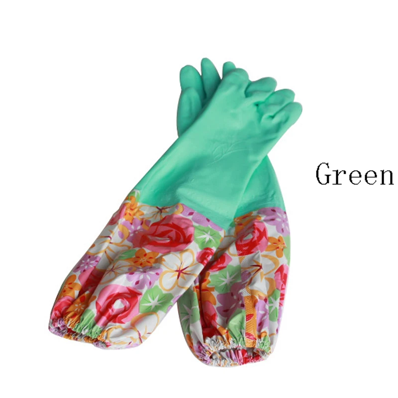 Горячая Распродажа резиновые латексные перчатки с длинным рукавом кухонные