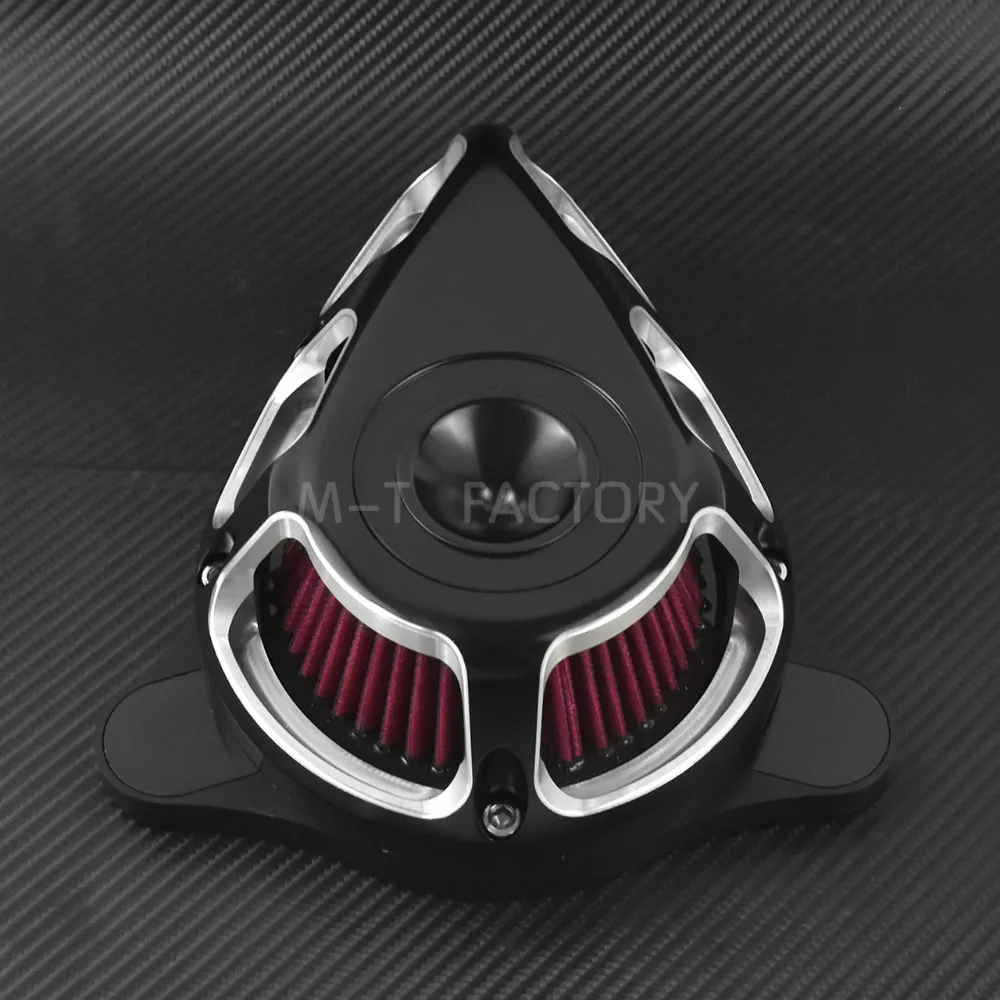 Реактивный воздушный очиститель двигателя вращающийся для Harley Softail 2000- Dyna 00-17 воздушный фильтр Touring FLHX FLHR FLHT FLHXS CVO 107 114 117