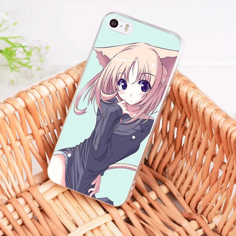 MaiYaCa аниме kawaii Девушка роскошный крутой прозрачный мягкий чехол для телефона iPhone
