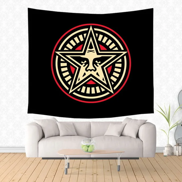5 Shepard Fairey граффити дизайн настенный гобелен модный Настенный декор пляжное бикини - Цвет: 5