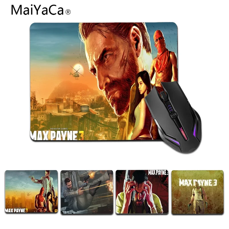 Резиновый прочный Настольный коврик для мыши MaiYaCa Max Payne 3 размер игровых ковриков