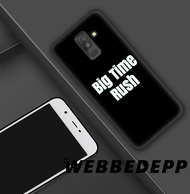 WEBBEDEPP Big Time Rush Soft TPU Silicone Case for Samsung Galaxy S10 S10e S9 S8 Plus S7 S6 Edge &amp J6 Phone |