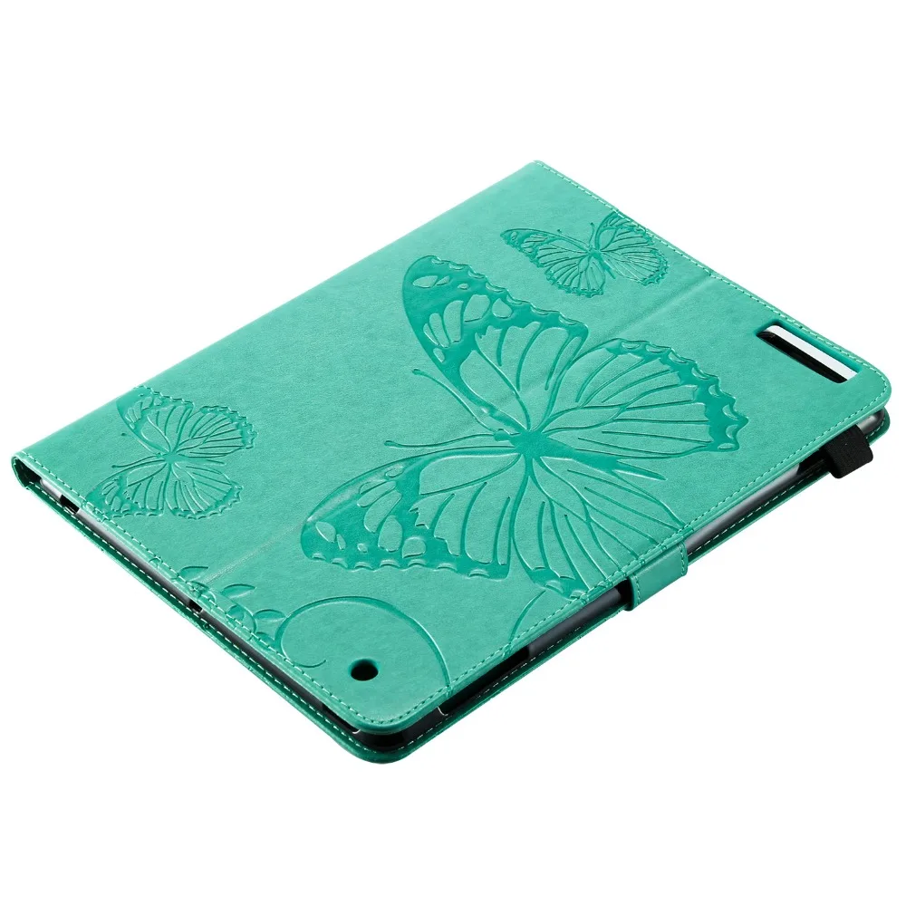 Чехол для Apple iPad 2 3 4 модный чехол с 3D бабочкой из тисненой искусственной кожи флип
