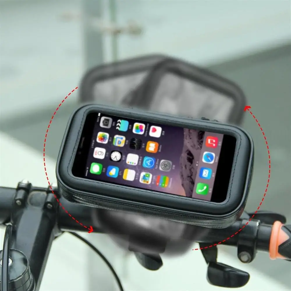 Bicycle Motorcycle Phone Holder Waterproof Bike Case Bag for iPhone Xs Xr X 8 7 Samsung S9 S8 S7 Scooter | Мобильные телефоны и
