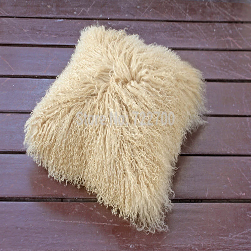 Монгольский (Тибетский) Меховой чехол для подушки дивана из натурального меха