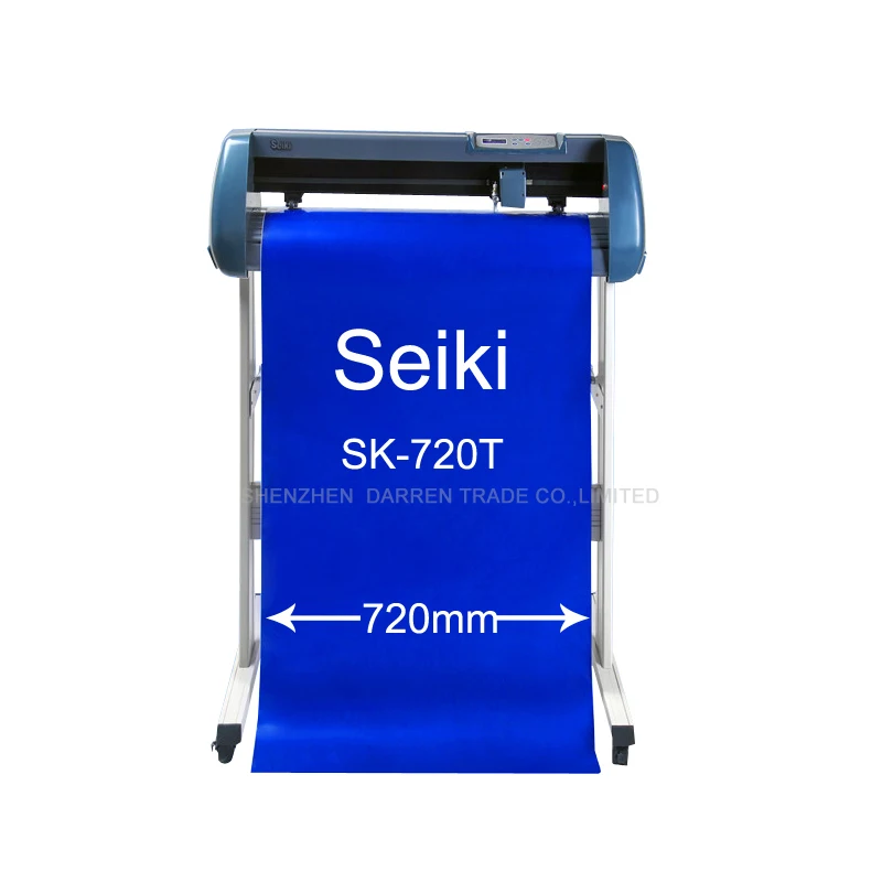 

1 PCS Seiki SK-720T 110V/220V 60W Serial (RS -232) And USB Connector Vinyl Cutter Model Cutting Machine