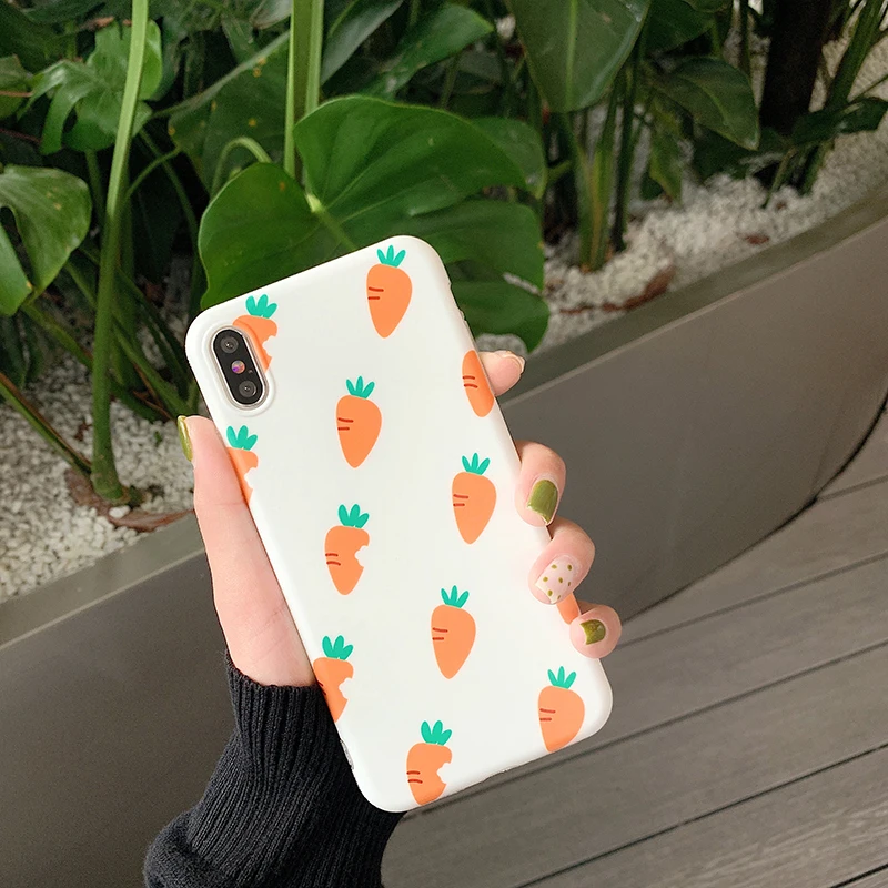 Чехлы для телефонов huawei P30 P20 mate 20 Pro Nova 3 3i 4 морковь матовый Силиконовый ТПУ чехол для Honor 10 Pro мягкая задняя крышка