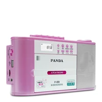 panda f 133 tape recorders repeat transcription u disk usb one button recording speed radio