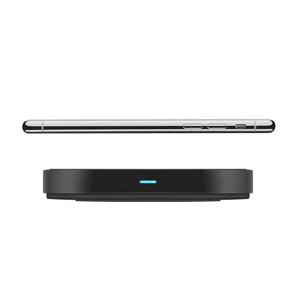 Lewoer Qi Wireless Charger For iPhone Max X 10W Fast Wirless Charging Pad For Samsung S10 Xiaomi MI 9 desktop pad charging