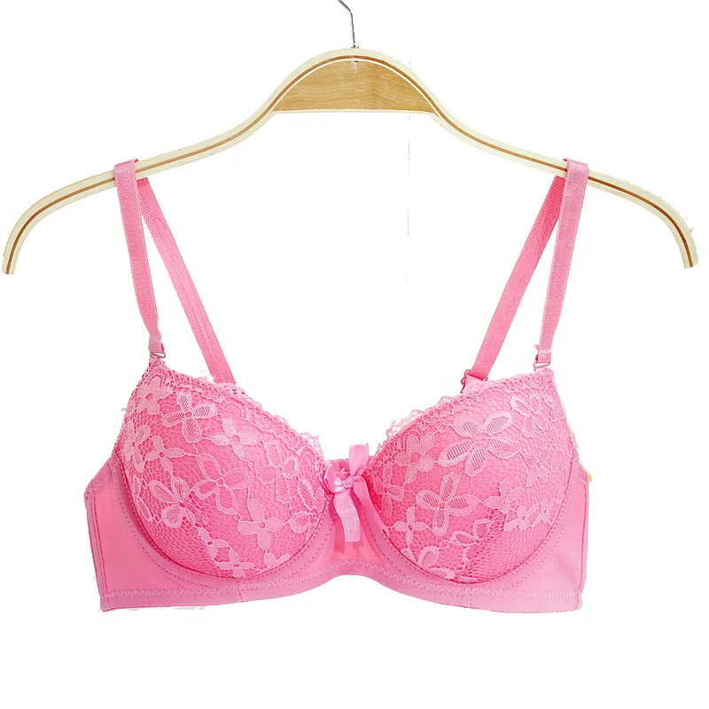 

Super Push Up Bra For lady Plus Size Ultra Thin Lace Bra For Woman Push Up Underwire Cup Bra Sexy Deep U Cup Bra 36 38 40 A B