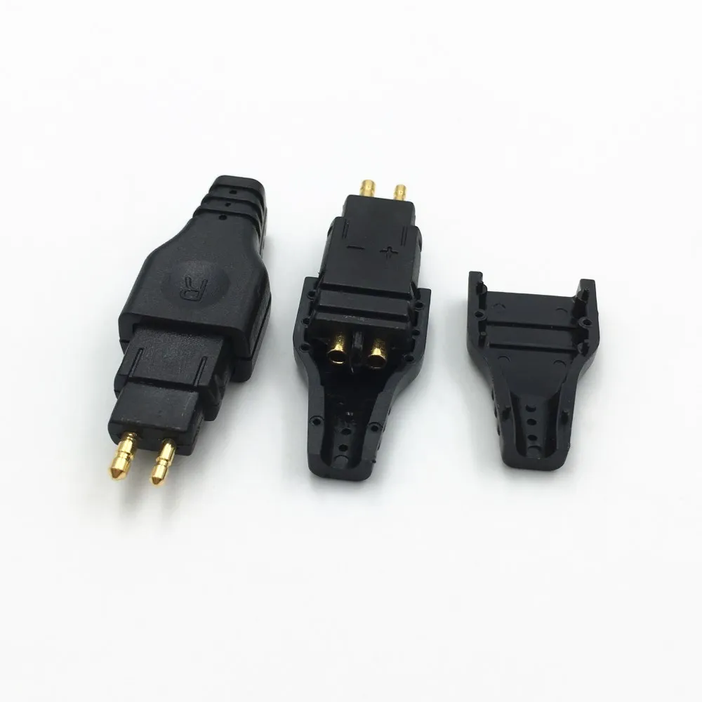 50 пар позолоченных 2 контактных разъемов для наушников сделай сам HD650 HD600 HD565 HD580