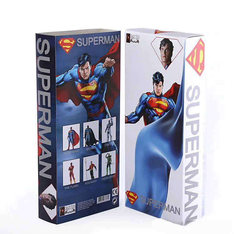 Сумасшедшие игрушки фигурка Супермена DC Лига Справедливости Америка аниме