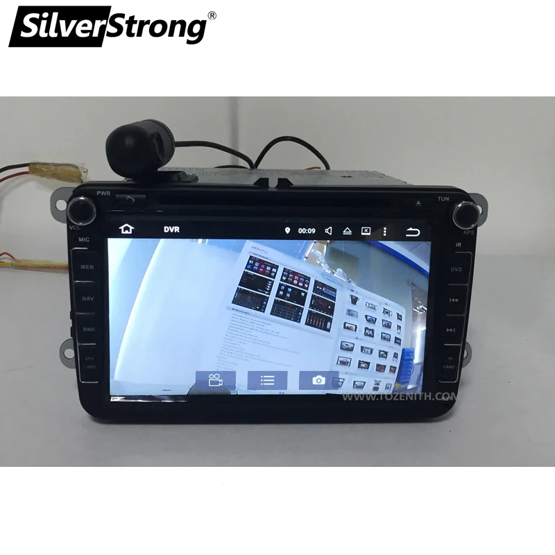 SilverStrong фронтальная камера DVR USB видео рекордер ADAS для Android OS автомобильный DVD GPS