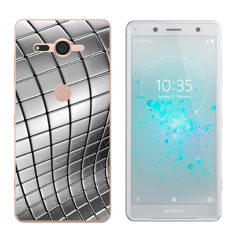 5 0 &quotдля Sony Xperia XZ2 Compact роскошный мягкий ТПУ для H8314 H8324 прозрачный силиконовый