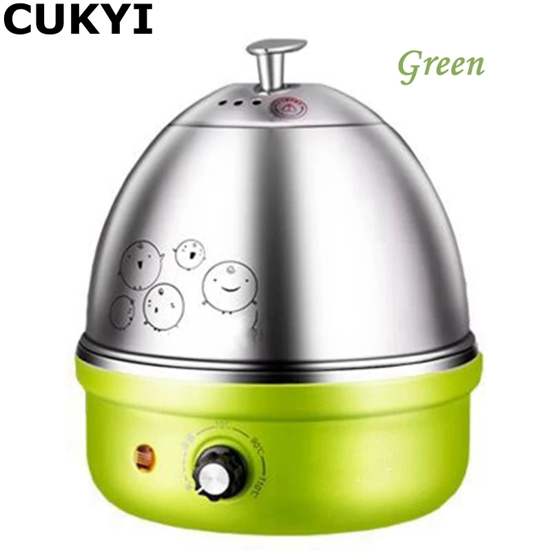 CUKYI 380 Вт 220 В/50 Гц 7 яиц различные цвета многофункциональный электрический котел из нержавеющей стали мини-пароварка кухонный инструмент для приготовления пищи