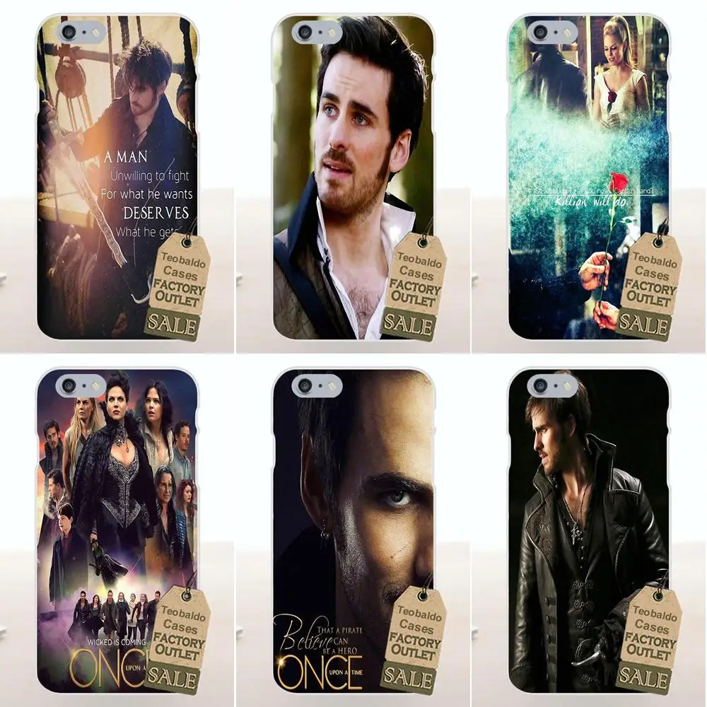 Ctv Killian Jones Once Upon A Time Для Huawei G7 G8 Honor 5A 5C 5X6 6X7 8 V8 Mate 9 P7 P8 P9 P10 Lite Plus TPU