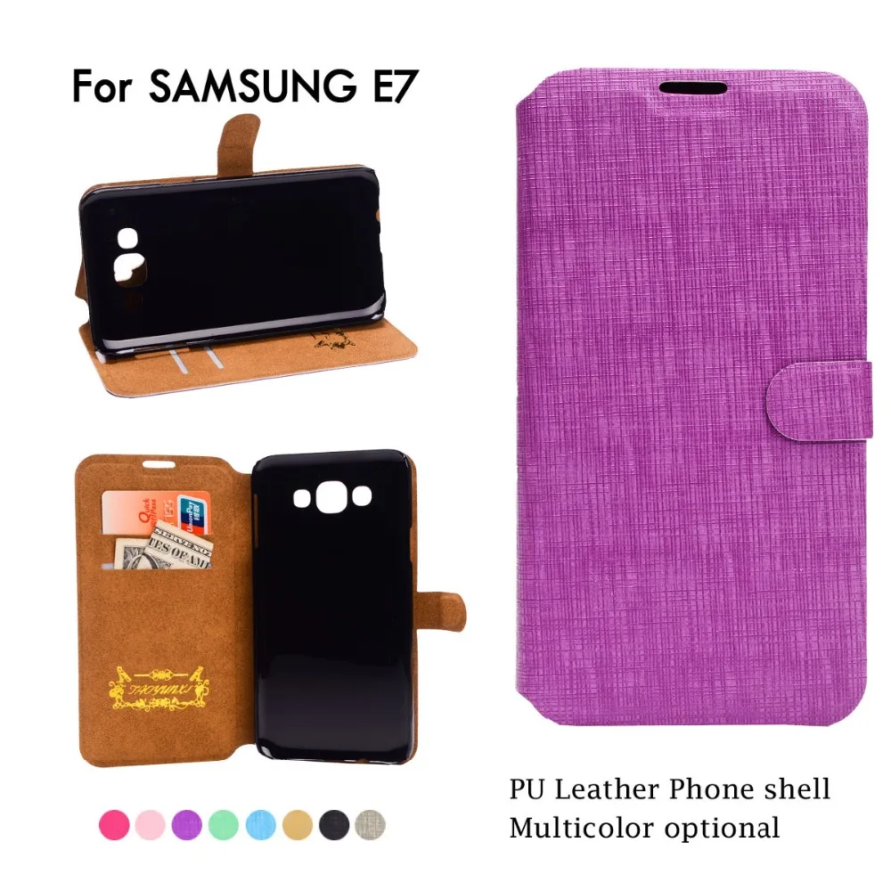 Кожаный чехол бумажник для Samsung Galaxy J1 J2 J5 J7 2016 j1 ace j120 E7 E5 E500 флип чехлы телефонов J120F