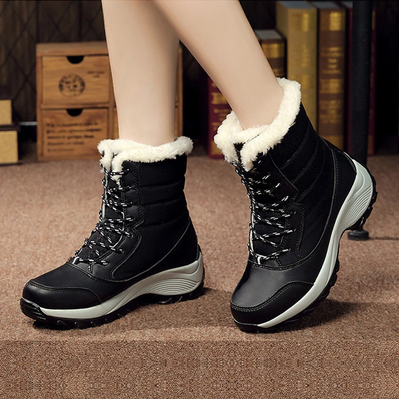 SONDR botas nieve mujer цвет белый черный красный ботильоны на резиновой подошве со