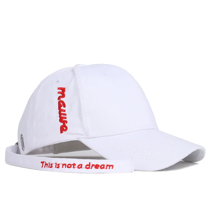 New Summer High Quality Harajuku Ribbon Fashion Cap Korean Style Letter Caps Casual Snapback Hat Trucker For Men and Women | Аксессуары