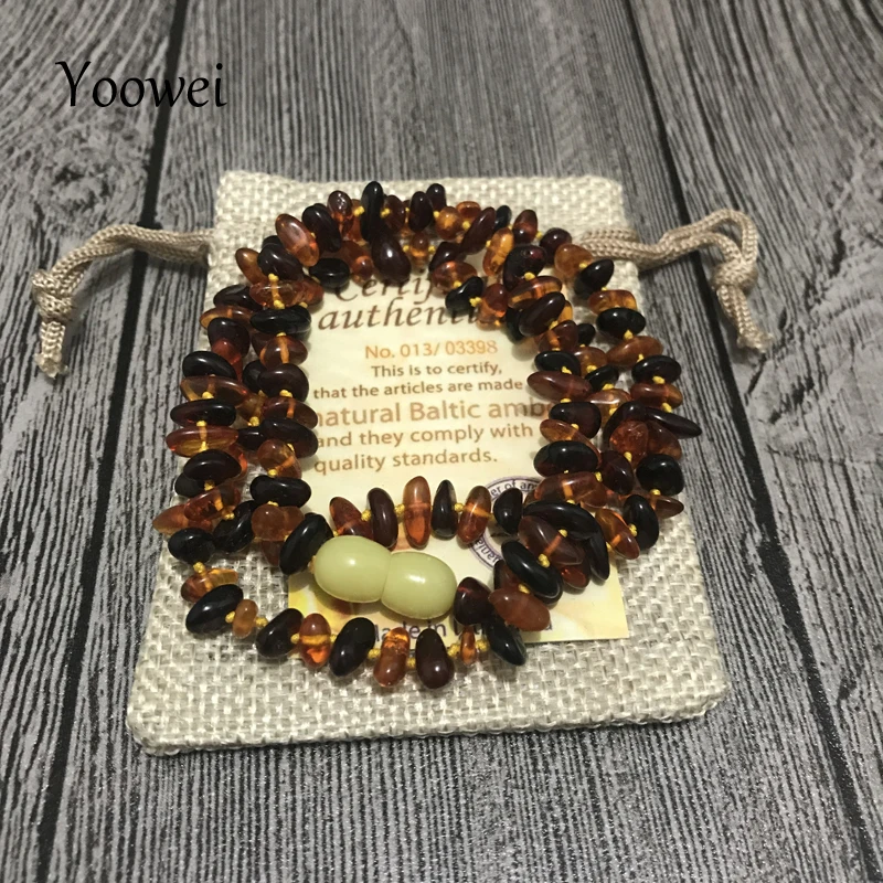 Ожерелье Yoowei из натурального Балтийского янтаря 53 см|necklace factory|necklaces for womennecklace