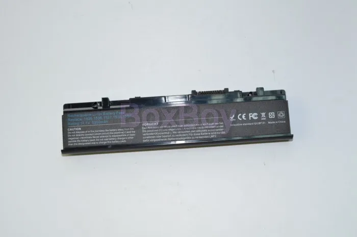 Аккумулятор 4400 мАч для Dell Studio 1535 1536 1537 1555 1557 PP33L PP39L 312 1558 A2990667 KM958 WU946|battery for dell|4400mah
