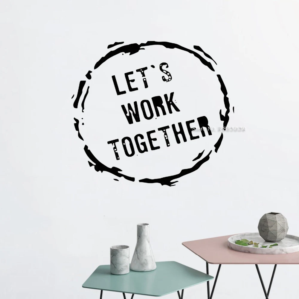 Офисное художественное оформление Переводные картинки цитаты офисное украшение