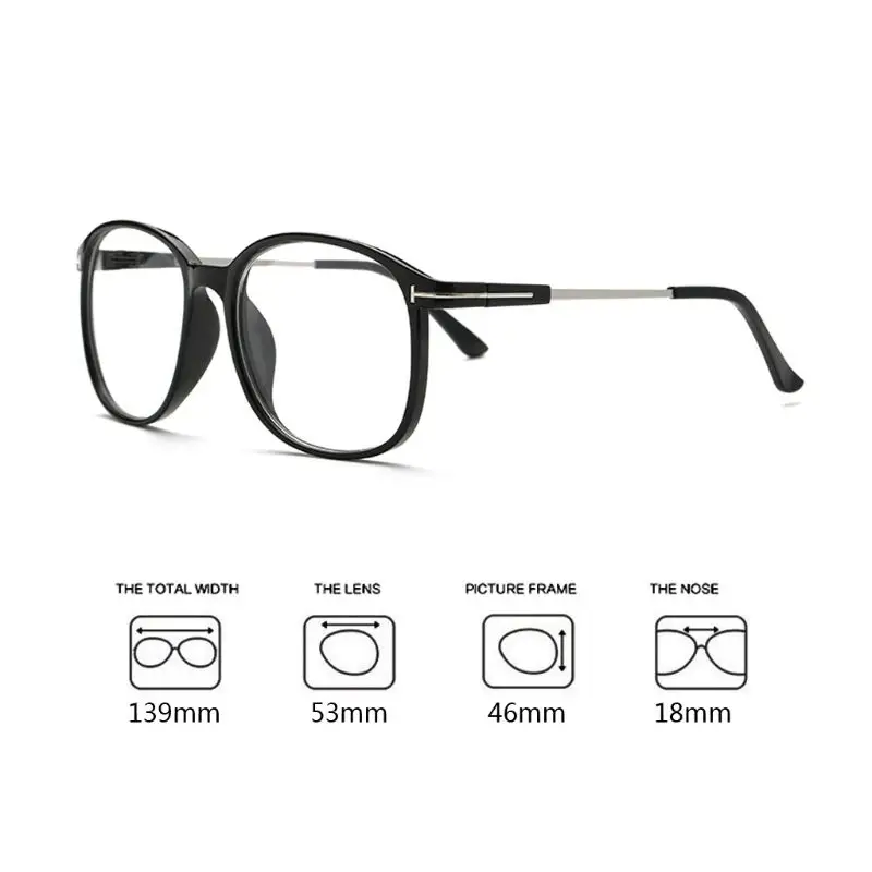 Модная женская оправа для очков Мужская оптическая ретро очки компьютерные
