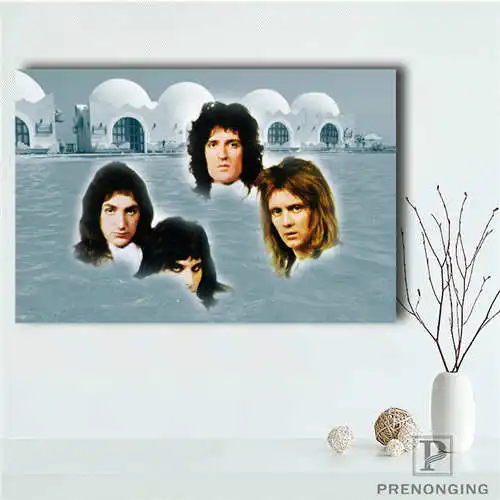 Изготовленный На Заказ queen band (2) Печатный постер ткань стены искусства картины