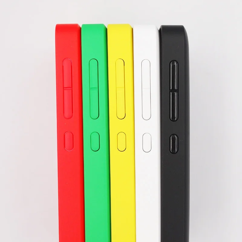 Baansam новые яркие Батарея дверь задняя крышка Корпус чехол для Nokia Asha 501 с Мощность кнопки регулировки громкости