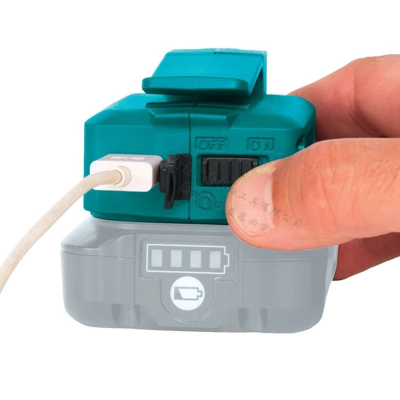 Япония Makita электроинструменты зарядное устройство адаптер для всех 12 V/14,4 V/18 V литий-ионных батарей с USB портом