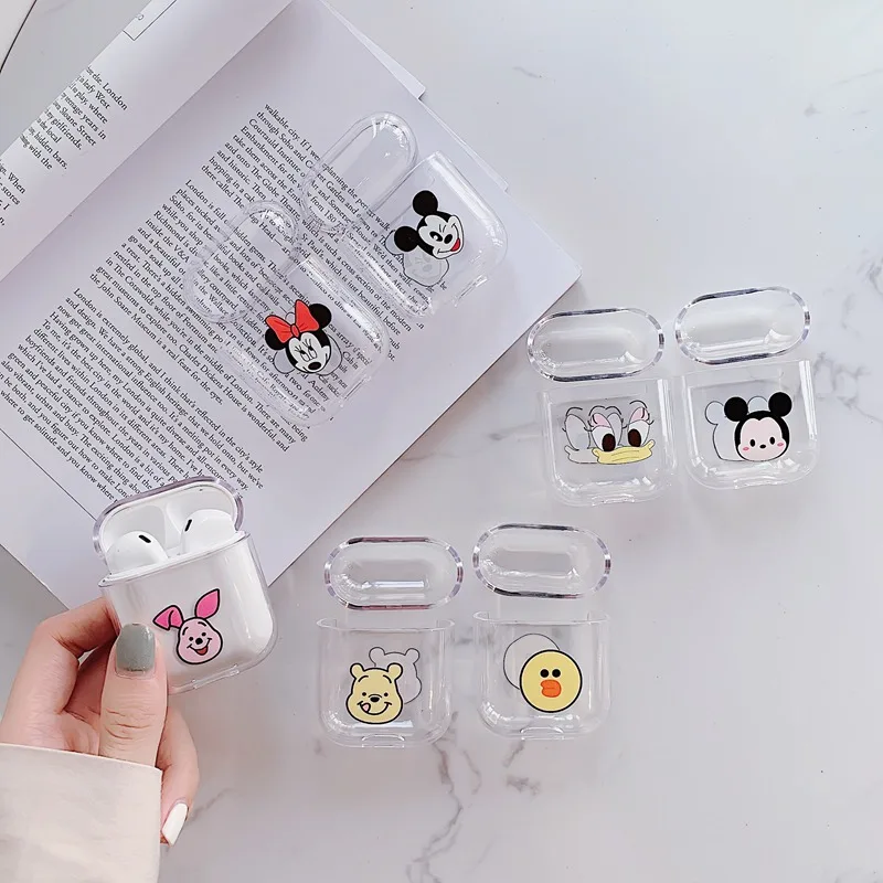 Симпатичные Bluetooth беспроводные наушники чехол для apple AirPods защитный Аксессуары