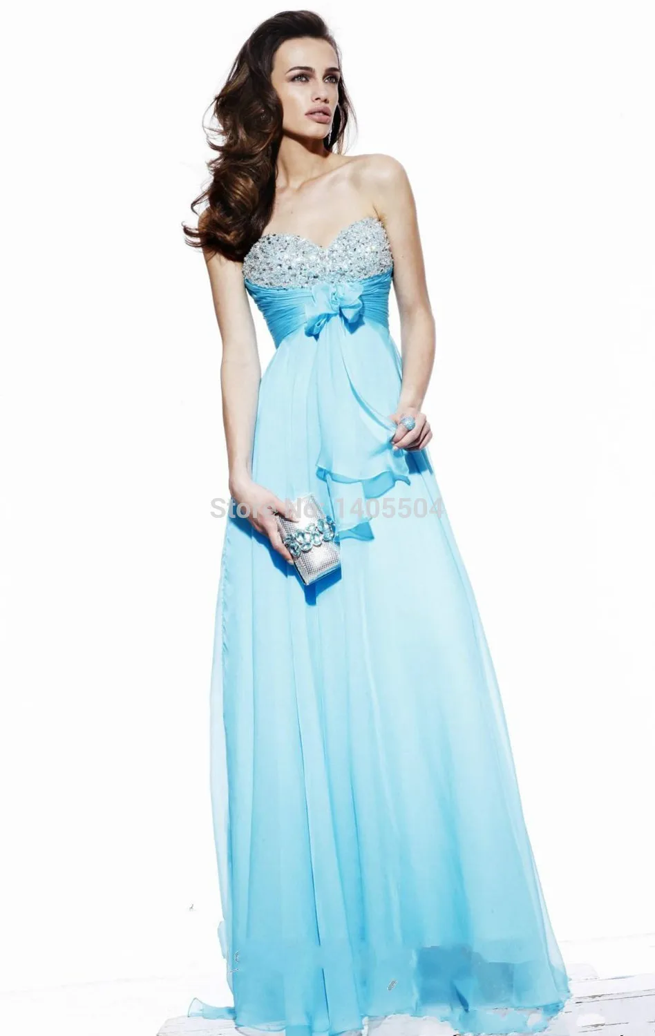 Hot 2015 New arrival pleats long prom dresses A line vestidos sexy pleated sequin dress formal para graduacion | Свадьбы и торжества